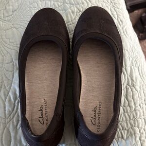 Clarks Women's Black Loafers